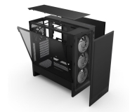 NZXT Obudowa H5 FLOW RGB Midi tower z oknem (2024) Czarna CC-H52FB-R1 - 1292636 - zdjęcie 4